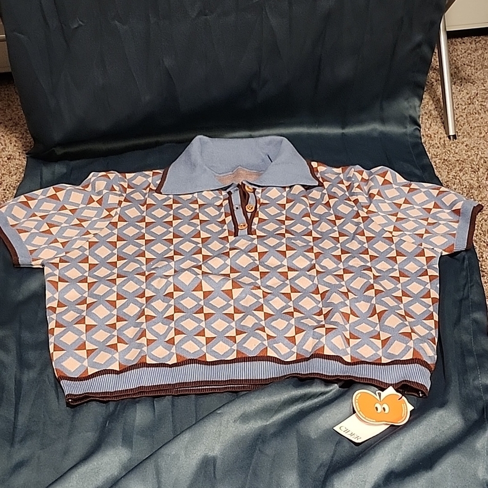 Cider Striped Polo Shirt